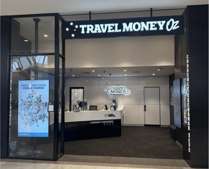 Travel Money Oz Werribee - Store Location - Currency Converter