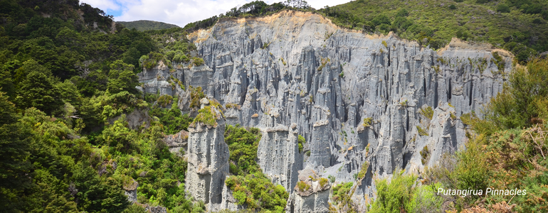 Putangirua Pinnacles Putangirua Pinnacles