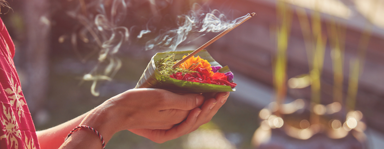Bali Canang Sari Offering
