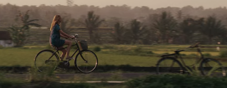 Film still from Eat Pray Love.