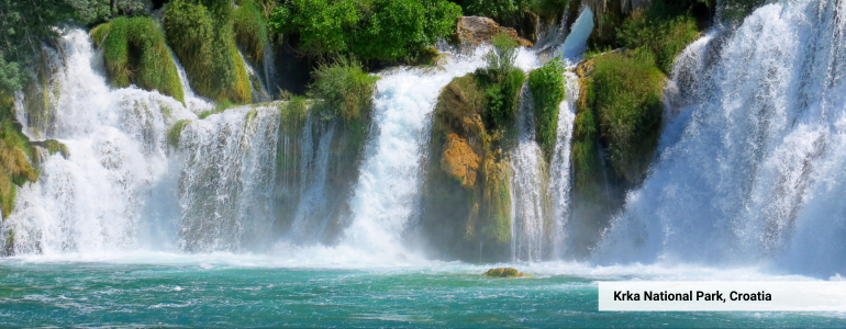 Krka National Park Waterfalls Croatia Krka National Park Waterfalls Croatia