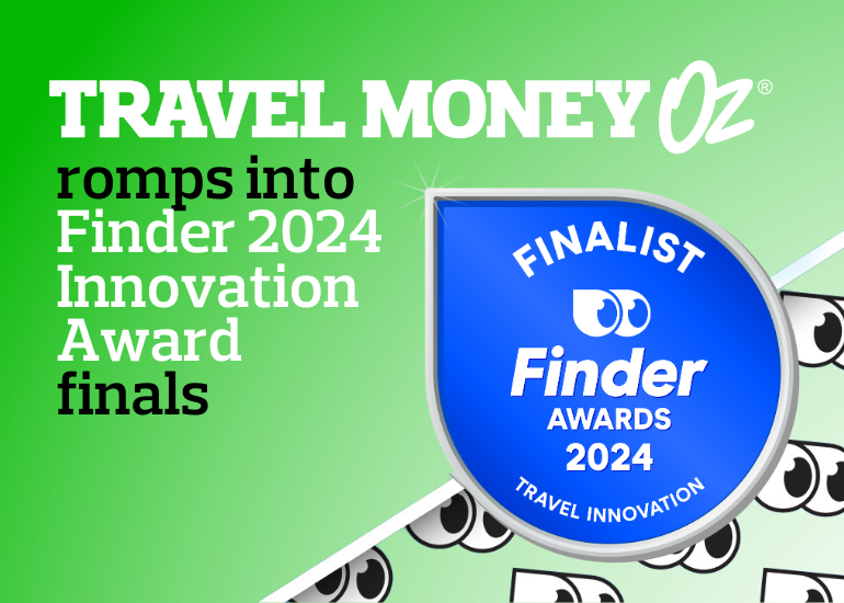 Travel Innovation Award for Same Day Currency Delivery Travel Innovation Award for Same Day Currency Delivery