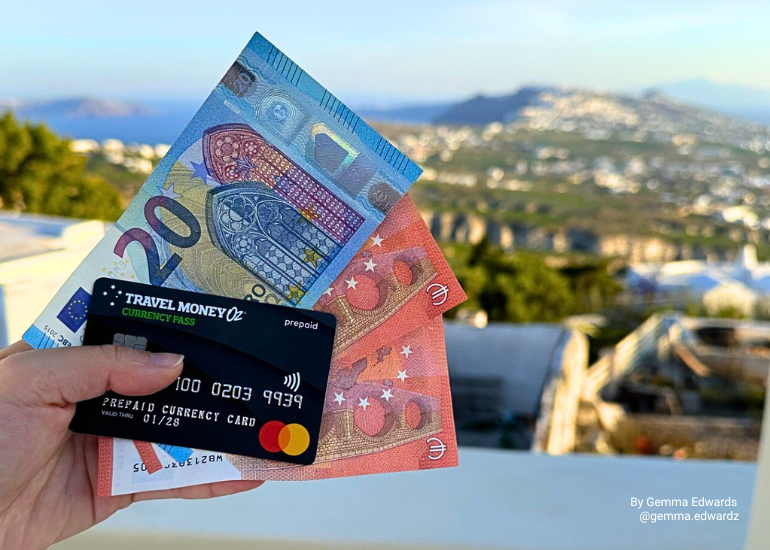 Cash and Currency Pass in Santorini by Gemma Edwards @gemma.edwardz Cash and Currency Pass in Santorini by Gemma Edwards @gemma.edwardz