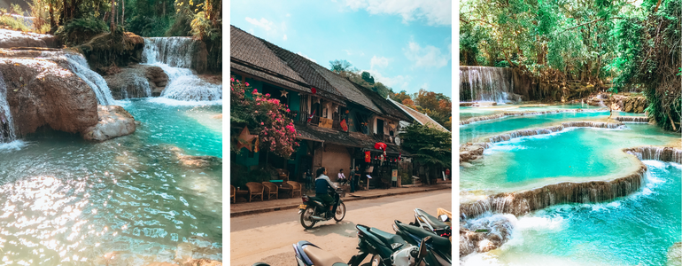 Laos - Luang Prabang and Kuang Si Falls. Photography by Gemma Edwards. Laos - Luang Prabang and Kuang Si Falls. Photography by Gemma Edwards.
