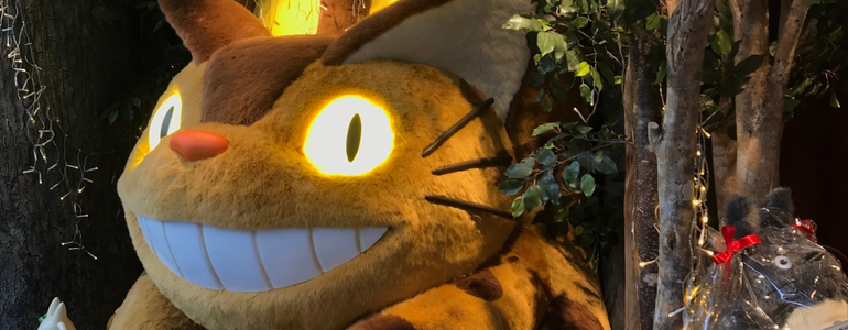 Ghibli Cat Bus Tokyo Japan