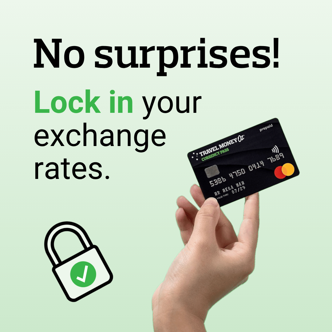 Lock in Exchange rate - Currency pass