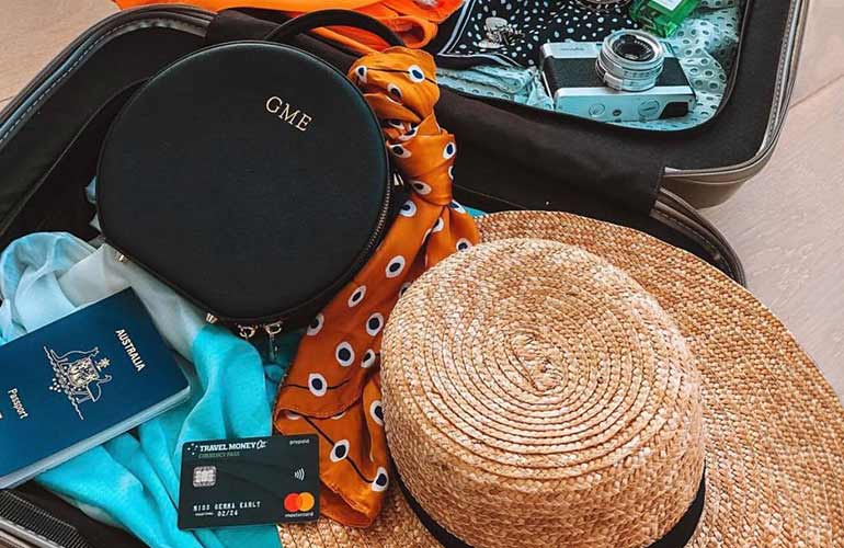 Currency Pass and straw hat