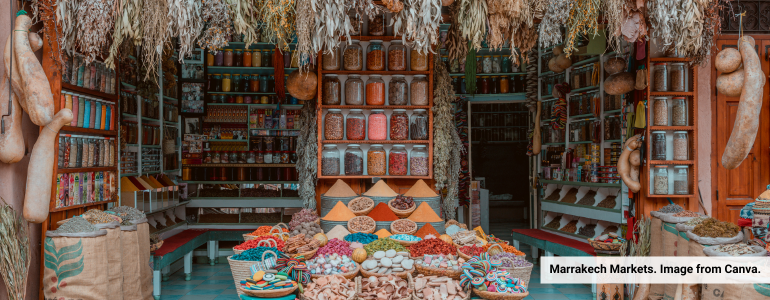 Marrakech Markets. Marrakech Markets.