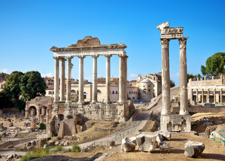 Rome Public Transport Guide Roman Forum in Rome, Italy