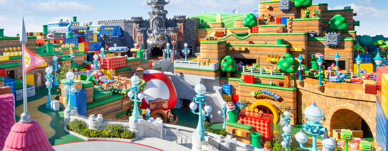 Super Nintendo World. Image by Nintendo.