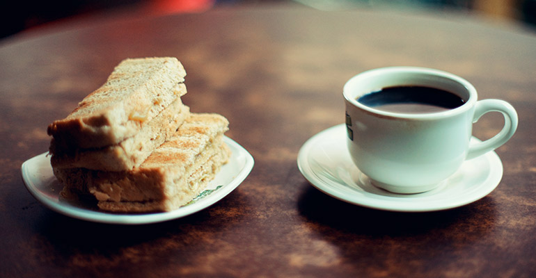 Kaya toast