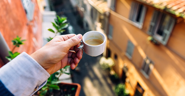 espresso in italy