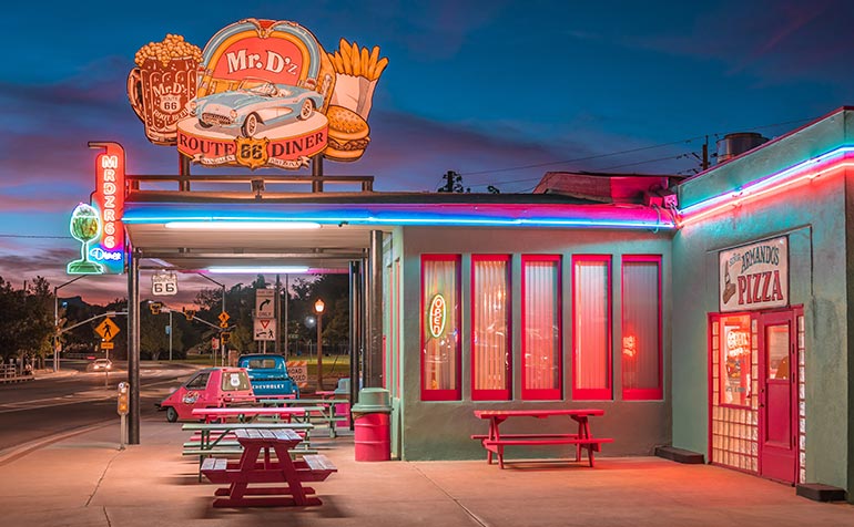 Route 66 diner