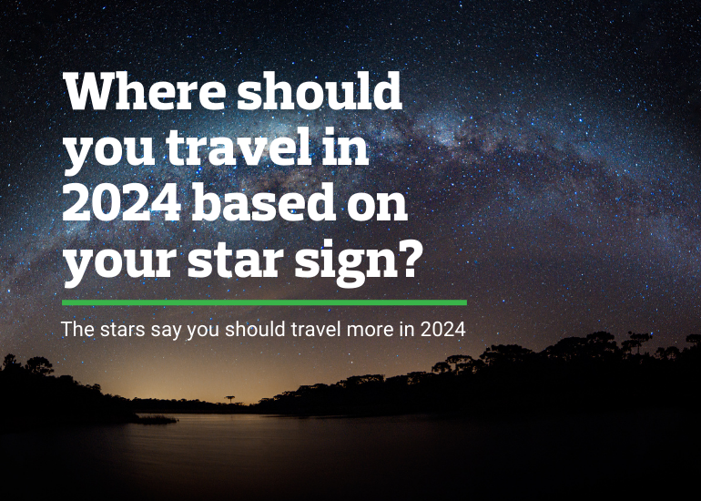 Astrology & Travel - where should I travel according to my zodiac sign? Aries, Taurus, Gemini, Cancer, Leo, Virgo, Libra, Scorpio, Sagittarius, Capricorn, Aquarius, Pisces Where should I travel in 2024 horoscope