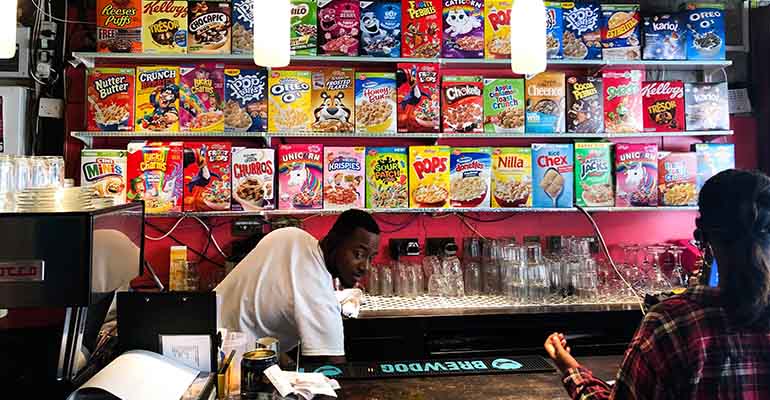 Cereal killer cafe