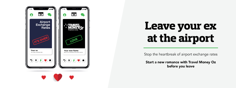 Swipe right on Travel Money Oz