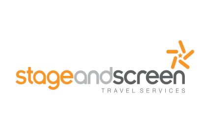 stage and screen travel Logo