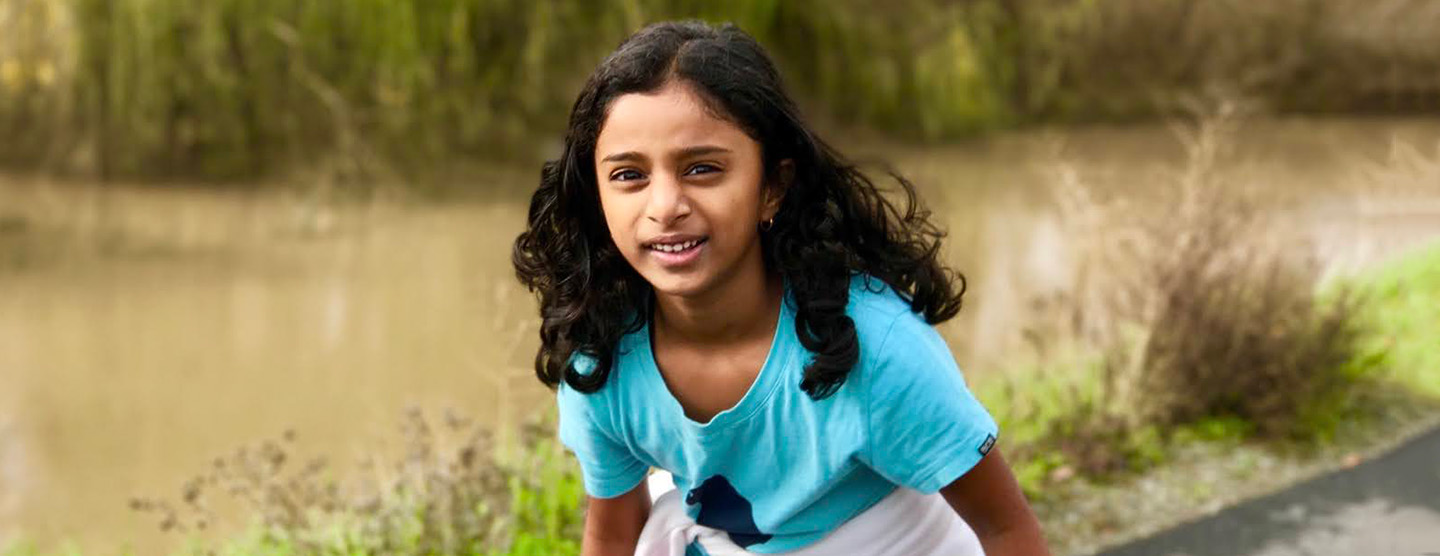 Anaka, a patient treated by the UCSF pediatric orthopedic team