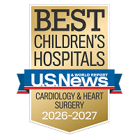 U.S. News & World Report Best Children's Hospitals 2026-2027, cardiology and heart surgery