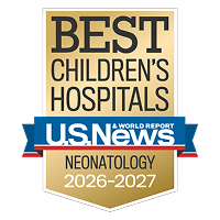 U.S. News & World Report Best Children's Hospitals 2026-2027, neonatology