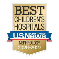 U.S. News & World Report Best Children's Hospitals 2026-2027, nephrology