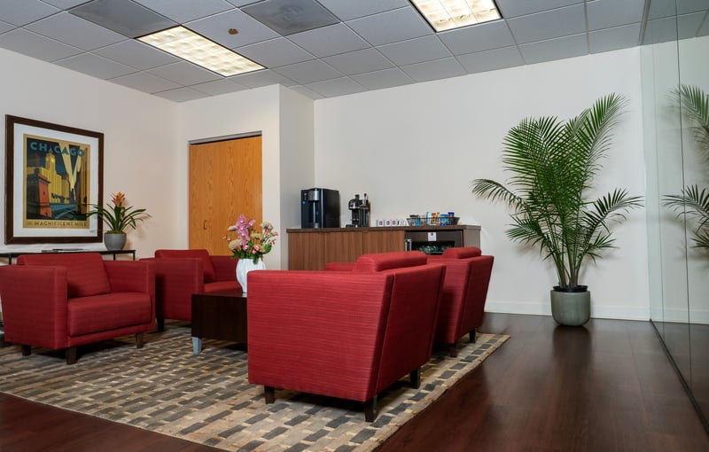 Inside the Harper Health lobby
