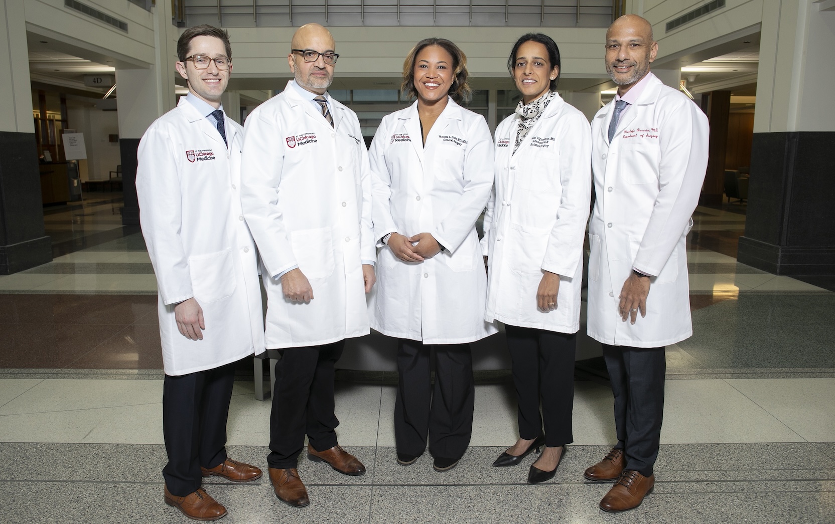 UChicago Med Hernia team photo