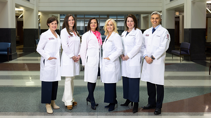 Group photo of UChicago Medicine urogynecologists