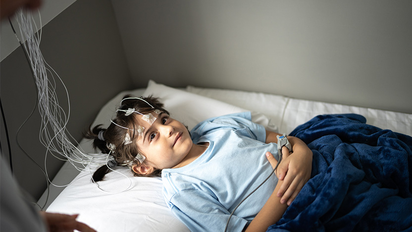 Image of pediatric sleep medicine patient