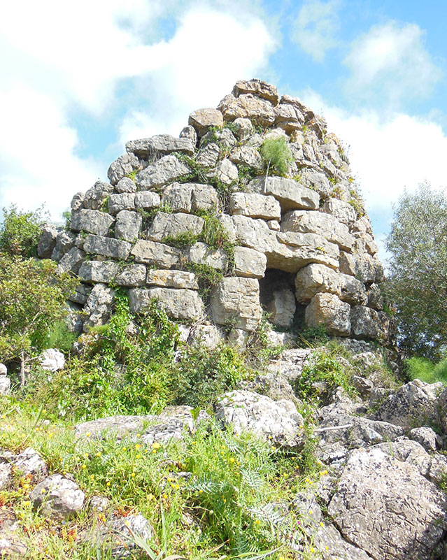Stone tower in Sardinia