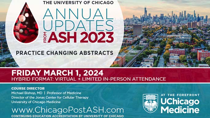 Post-ASH 2023 hosted by the University of Chicago