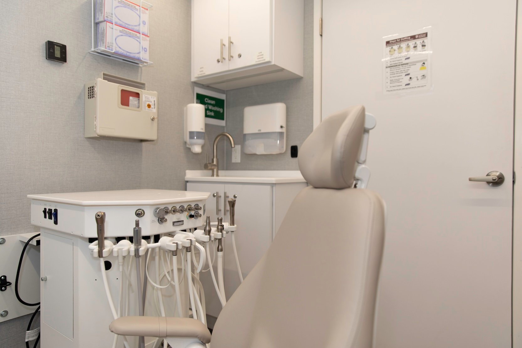 mobile dental clinic interior