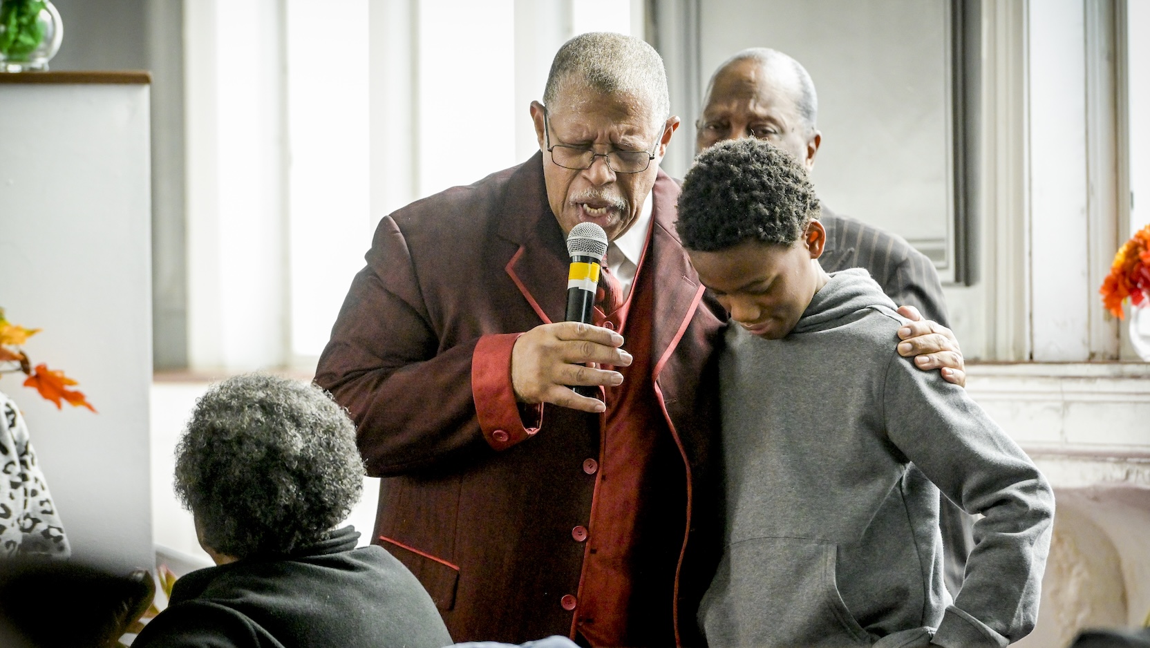 Thanks to his rehab sessions, Williams is back to walking independently and preaching in church. (Mark Black)