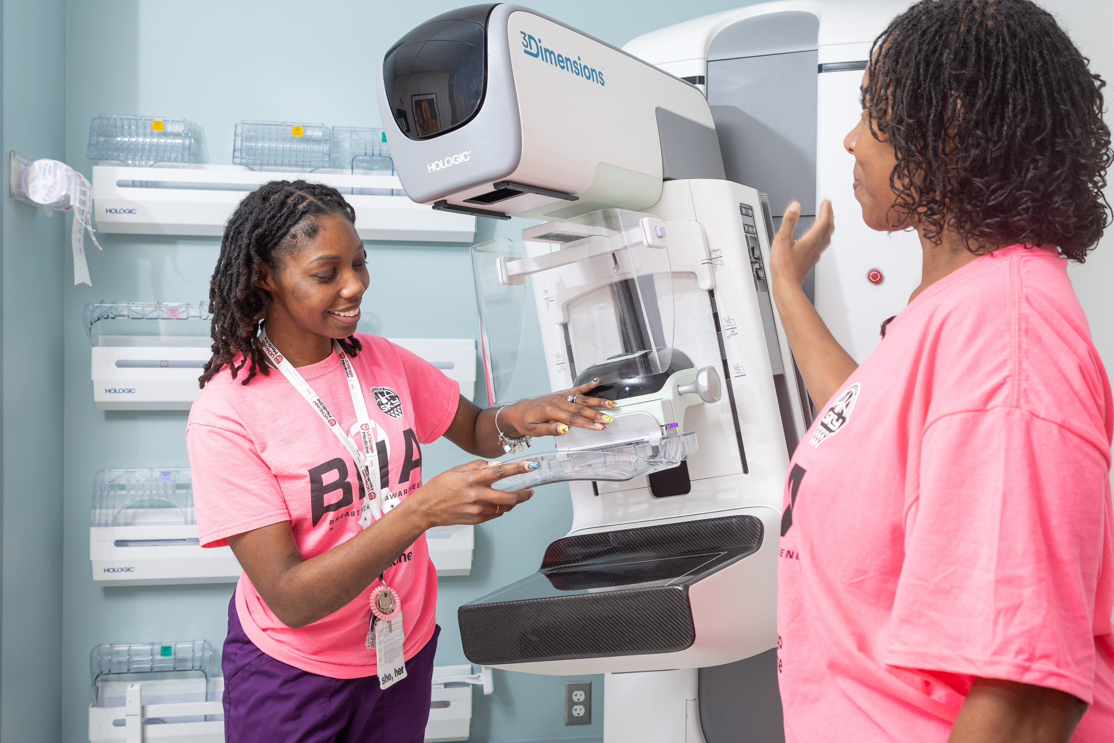 UChicago Medicine offers advanced mammogram tools and easy scheduling. (Nancy Wong)