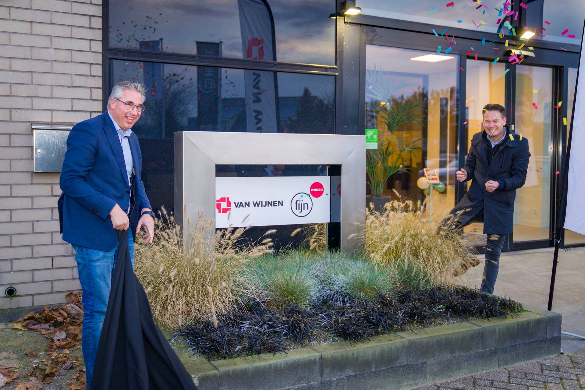 Menso en Roelof openen showroom Lelystad