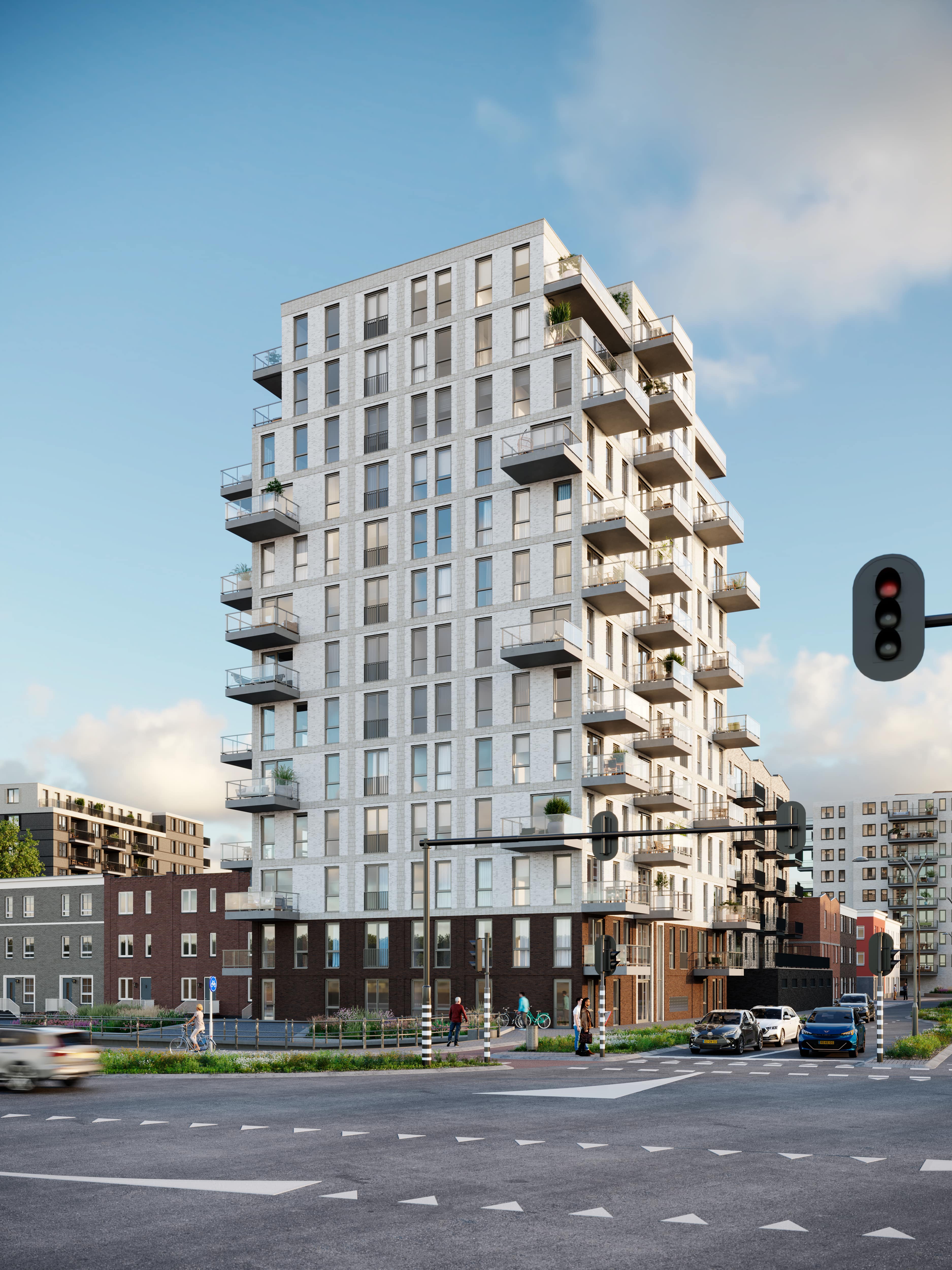 Woontoren - Kruispunt - Artist Impression