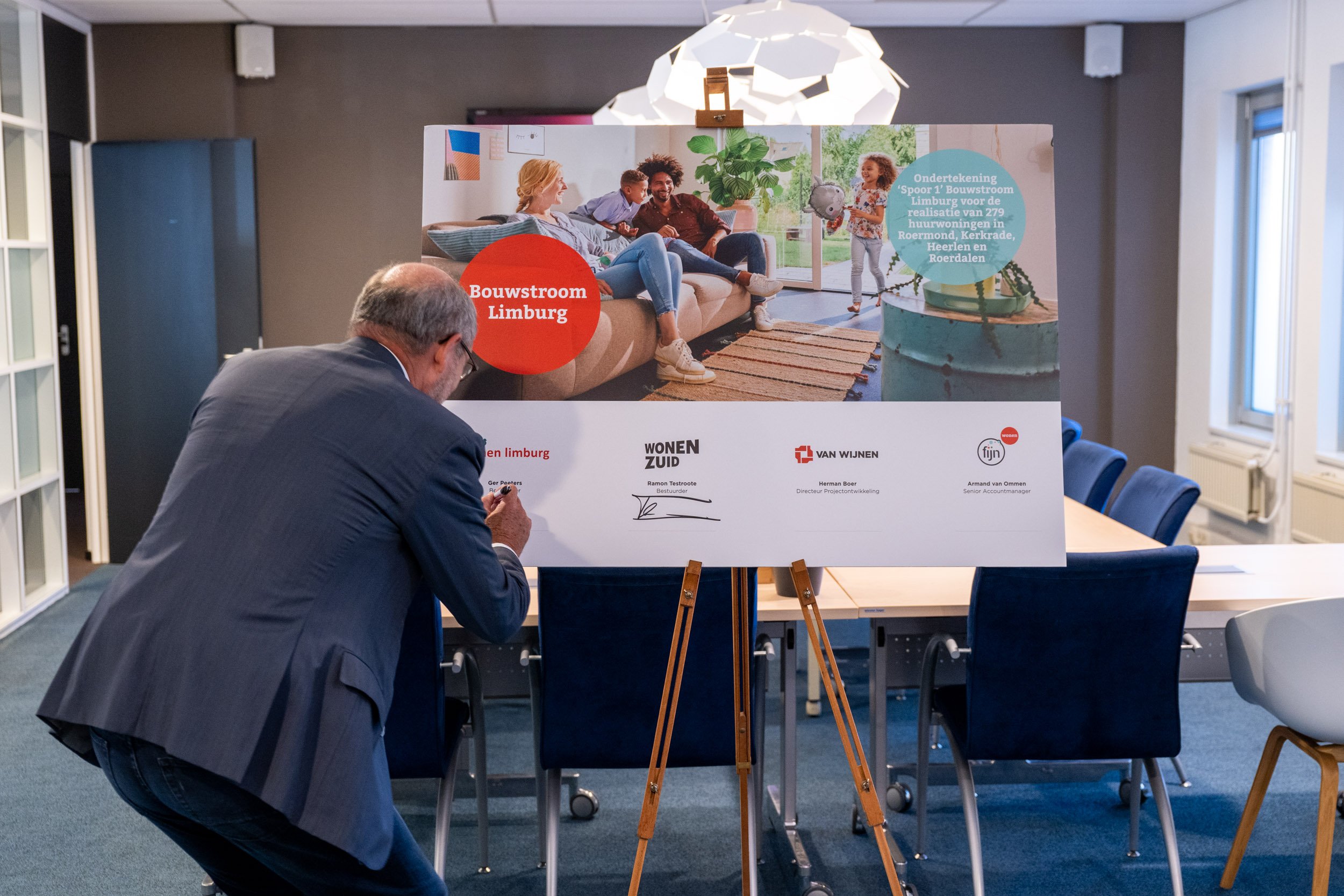 Ondertekening Bouwstroom Limburg