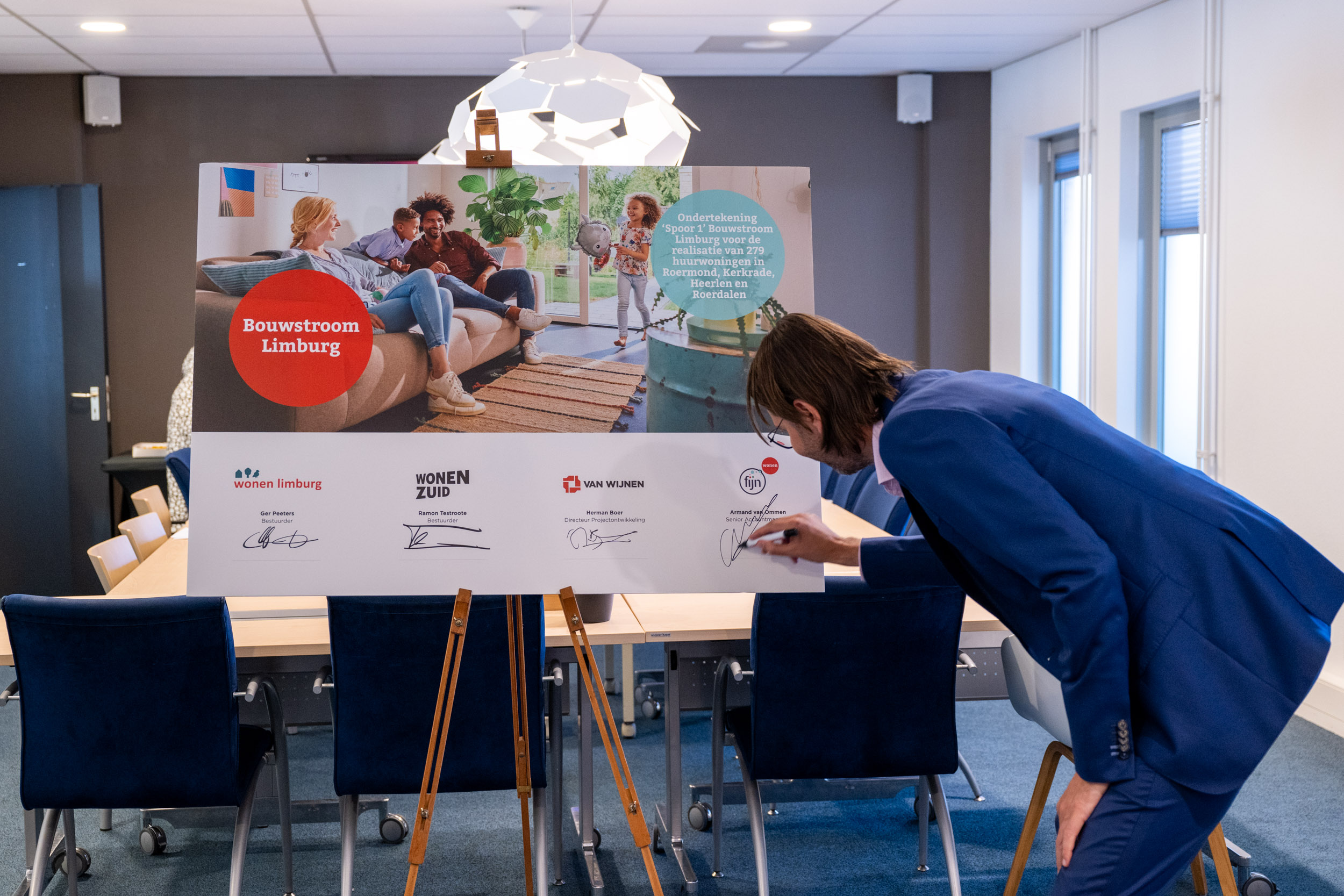 Ondertekening Bouwstroom Limburg