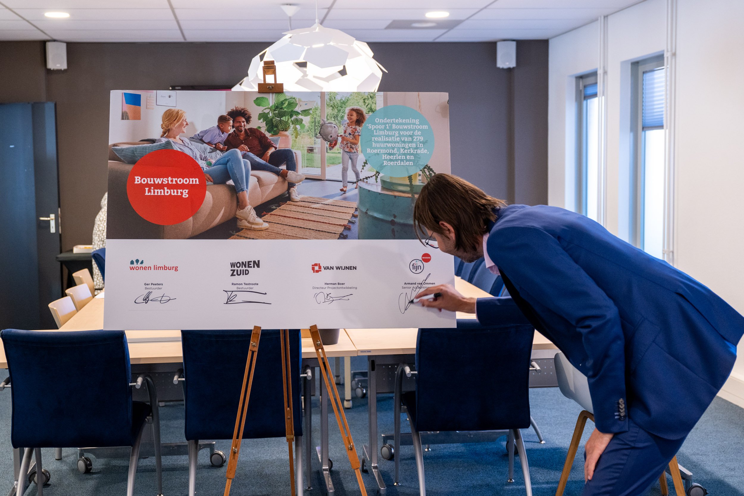 Ondertekening Bouwstroom Limburg