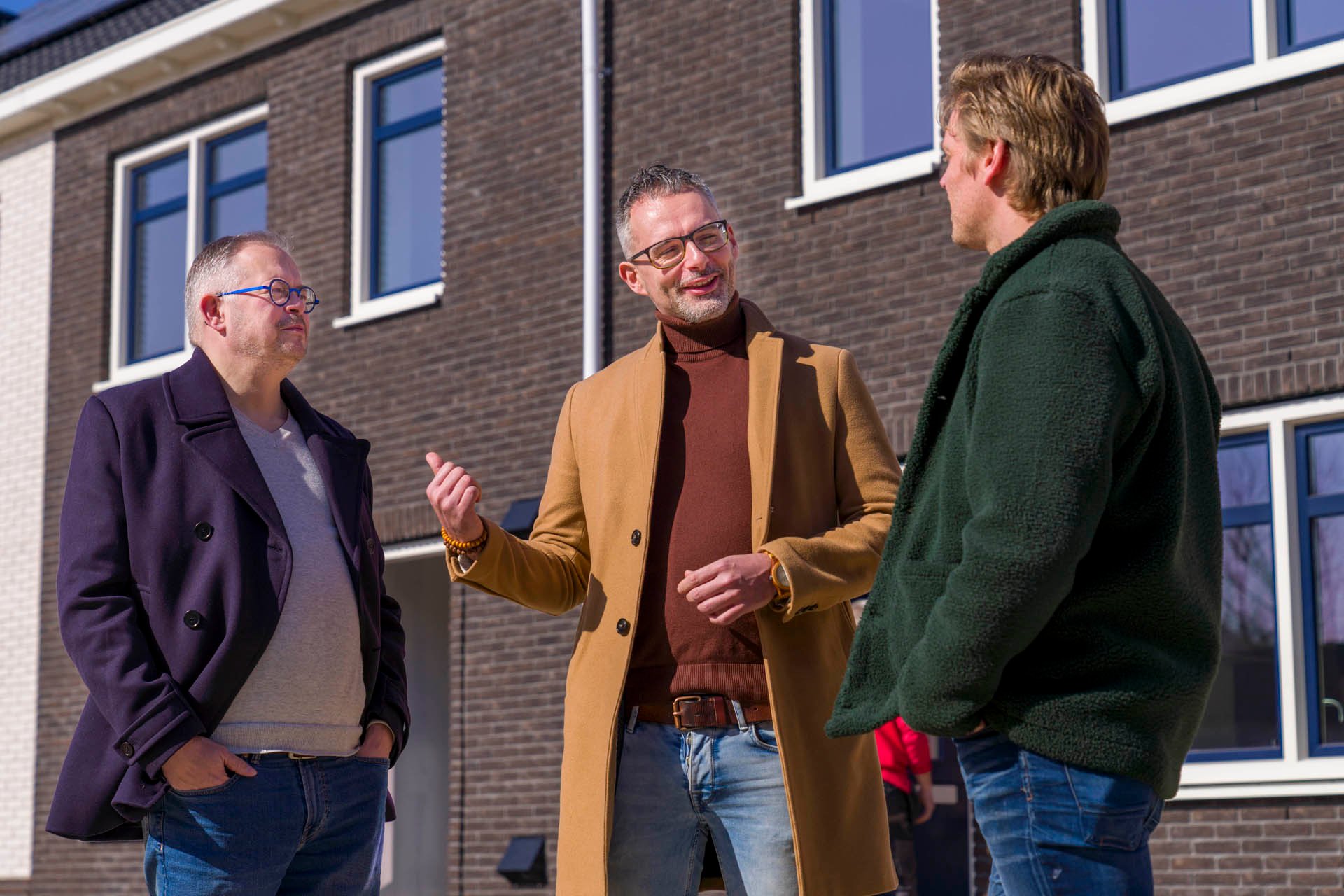 Reporter Michael met Stefan Wemmenhove van Stepforward en wethouder Rogier Tetteroo