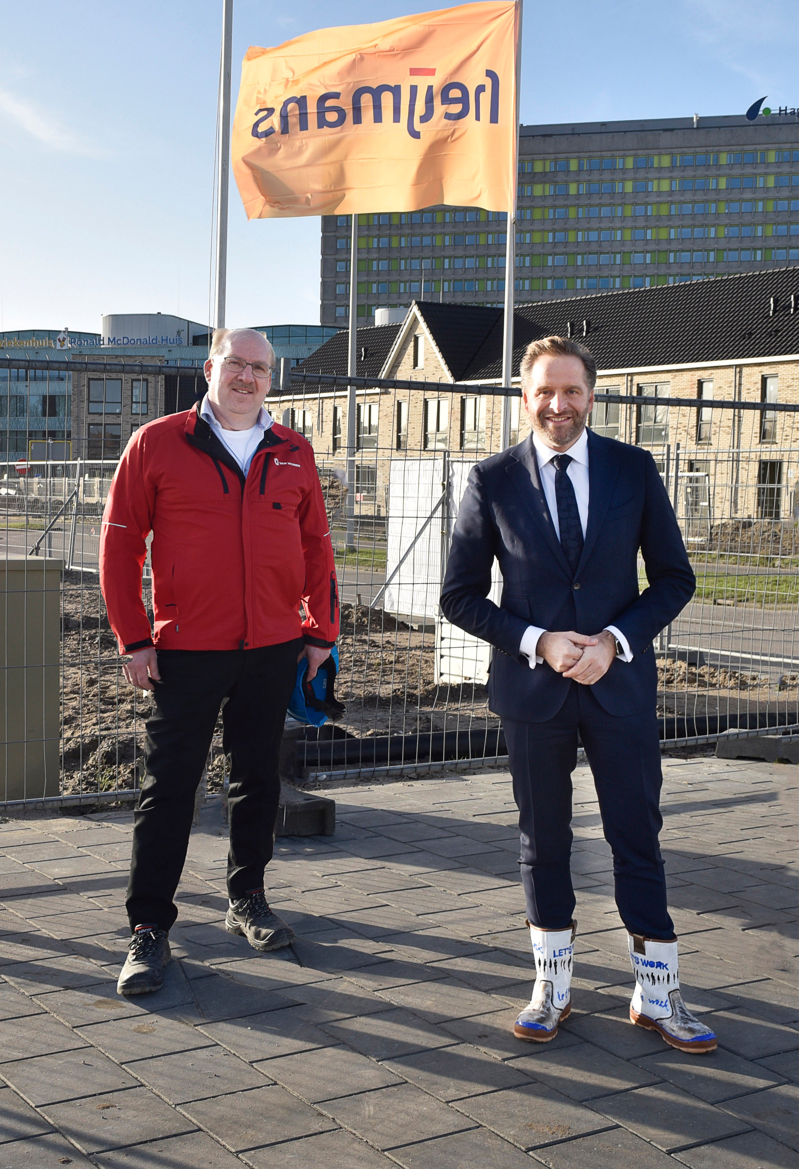 Peter Hutten en Hugo de Jonge