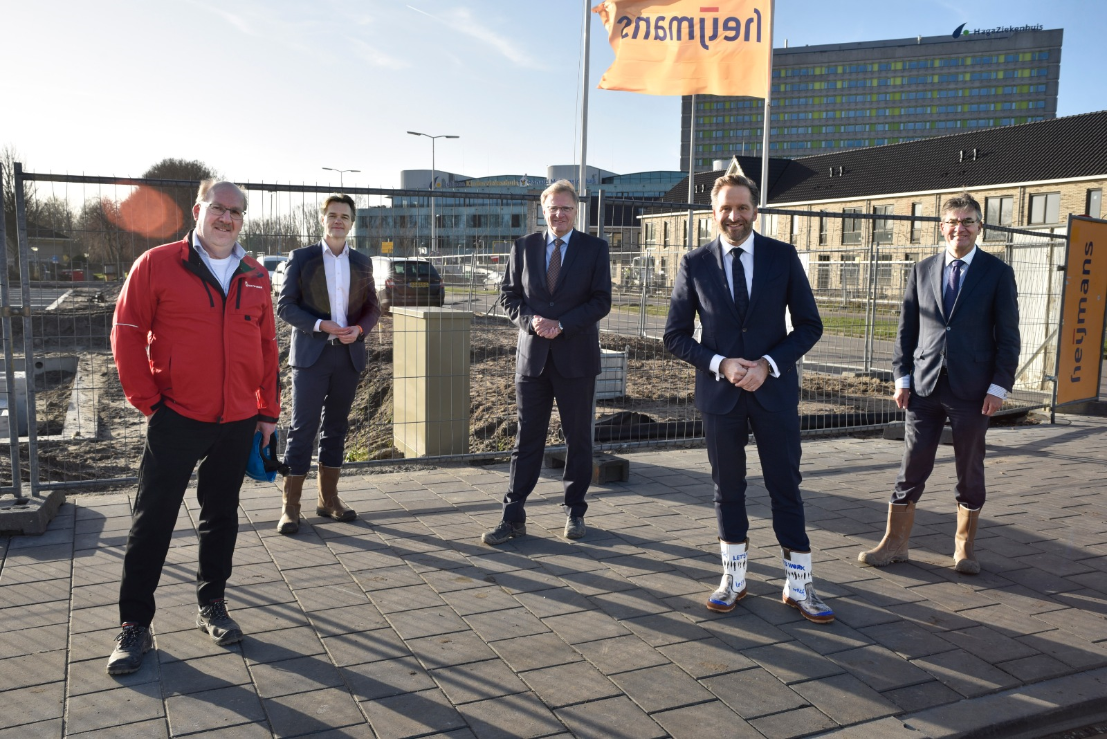 Peter Hutten ontmoet Hugo de Jonge in Den Haag