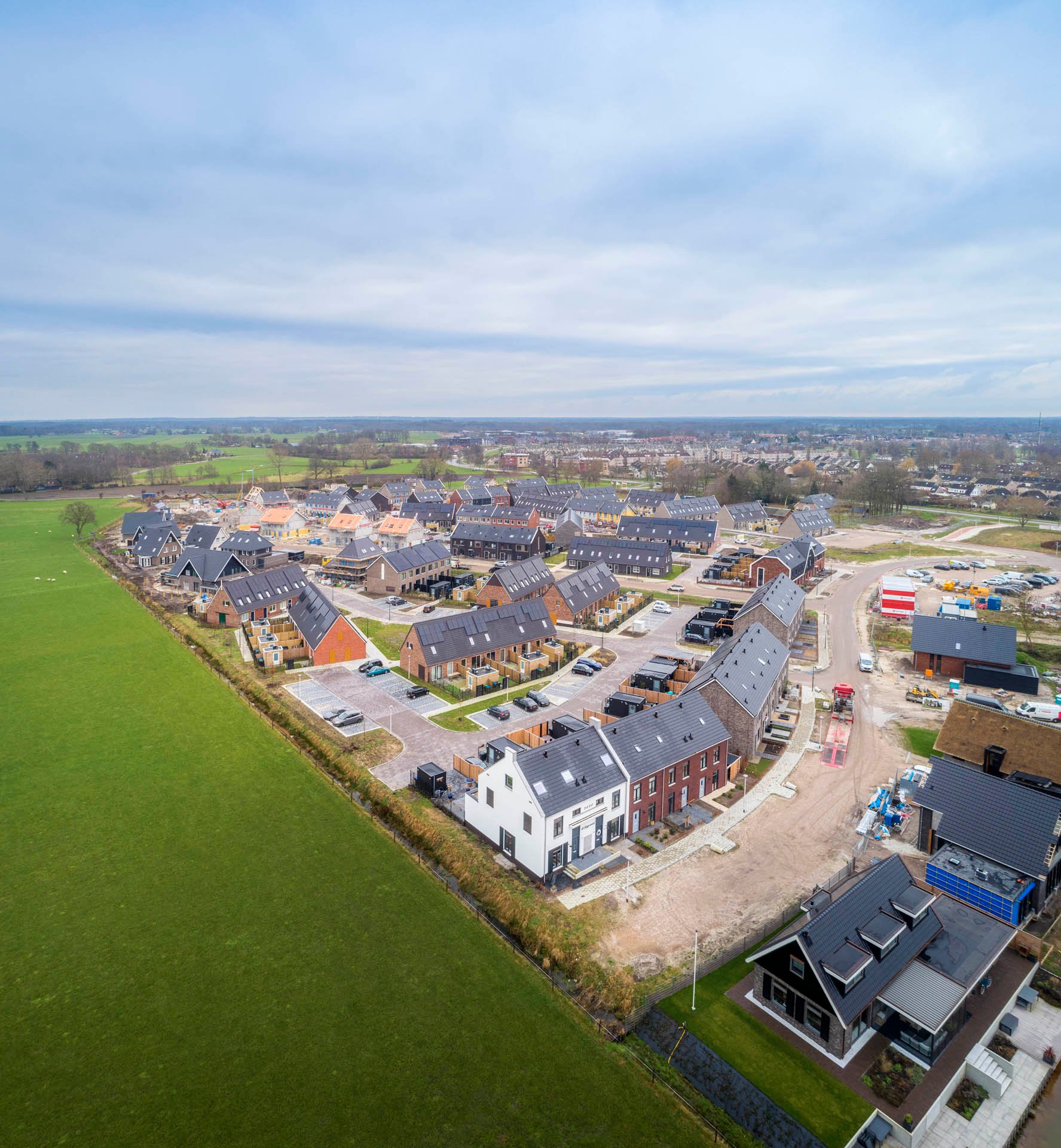 Dronefoto De Dijkjes