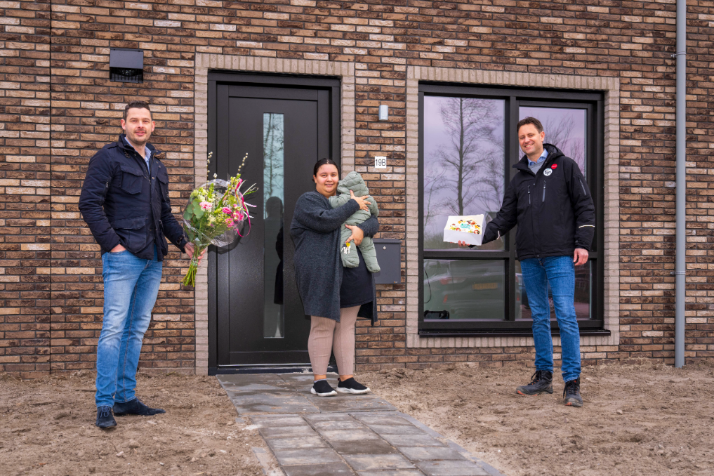 Chris, Alexandra en Ferry in Julianadorp