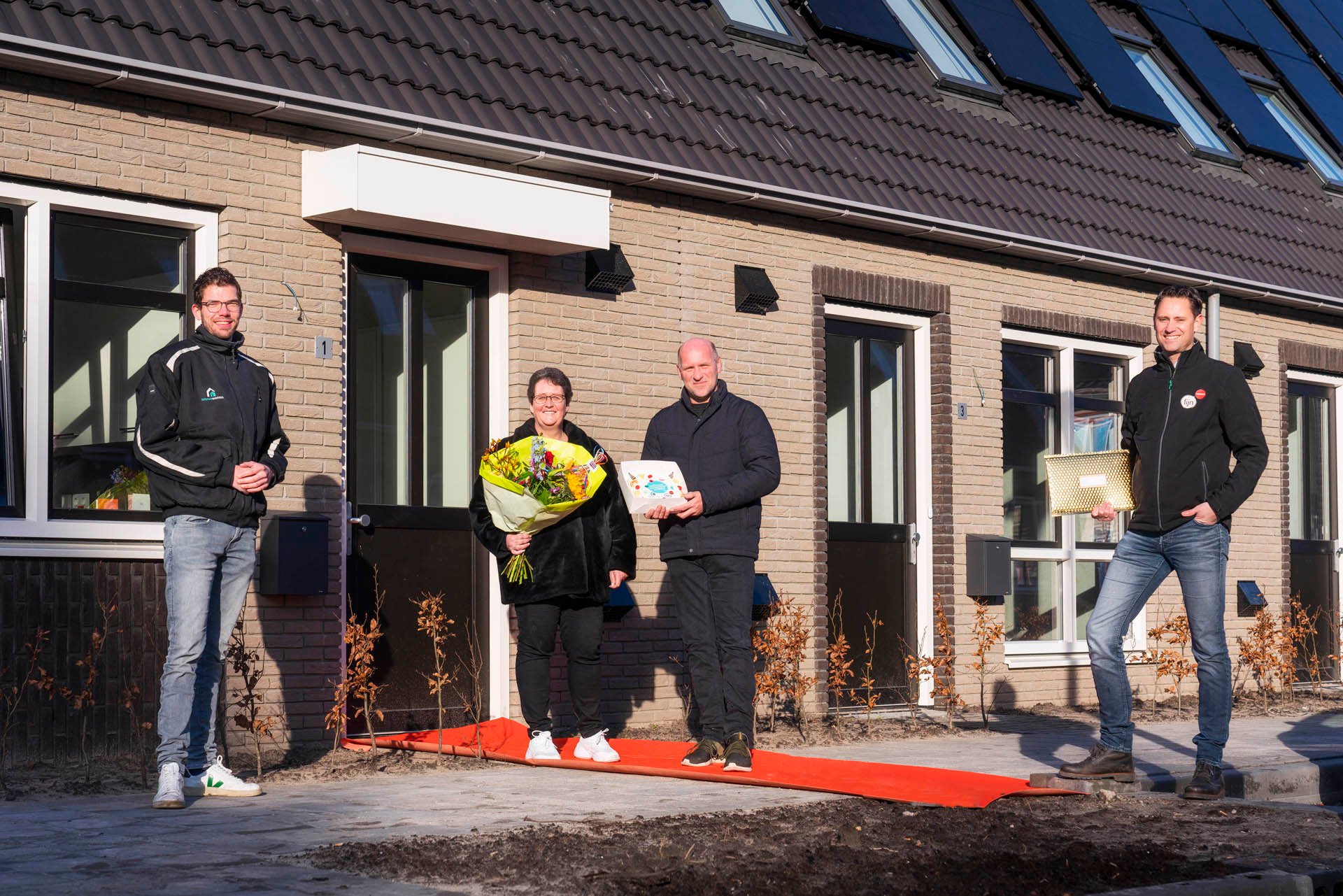 bewoners met fijn coach Ferry