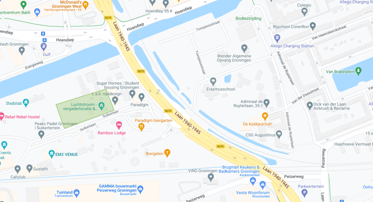 Locatie suikerterrein