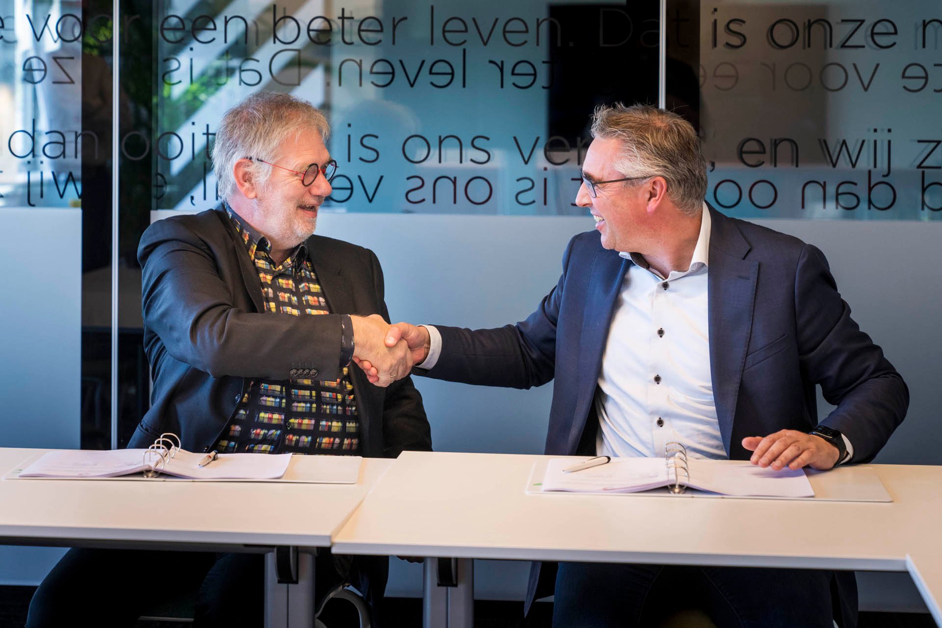 Ondertekening Woningstichting Langedijk