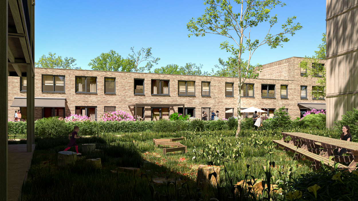 Artist Impression - Heerhugowaard - impressie achterzijde