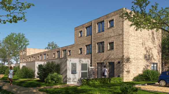 A.I. 20 woningen De Klamp Heerhugowaard