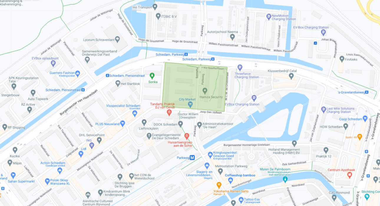 Locatie De Buurttuin Schiedam